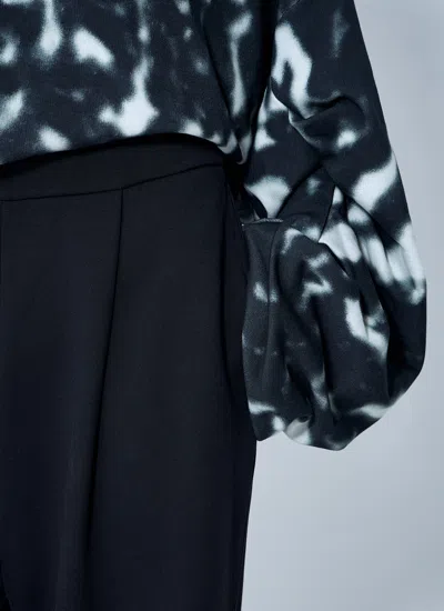 Dries Van Noten Women Cotton Track Pants In Black