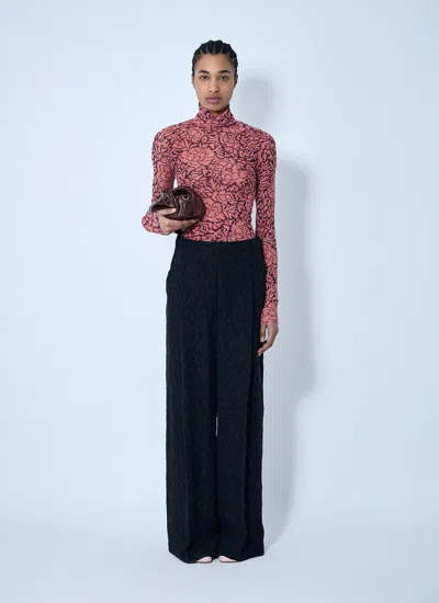 Dries Van Noten Women Pila Pants In Blue