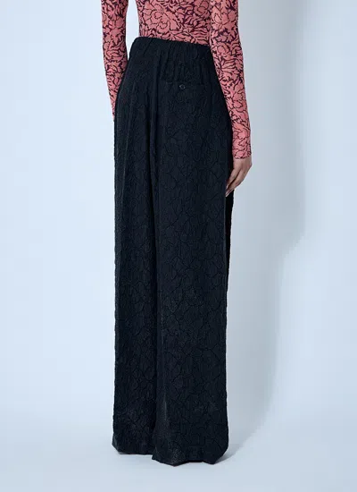 Dries Van Noten Women Pila Pants In Blue