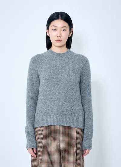 Dries Van Noten Women Texas Wool-blend Sweater In Gray