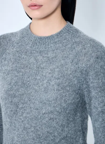 Dries Van Noten Women Texas Wool-blend Sweater In Gray