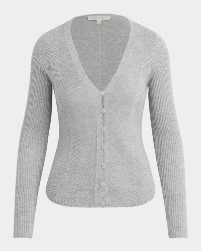 Favorite Daughter The Serena Rib Merino Wool Cardigan