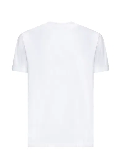 Givenchy Men White Jersey Crewneck T-shirt With Signature In White