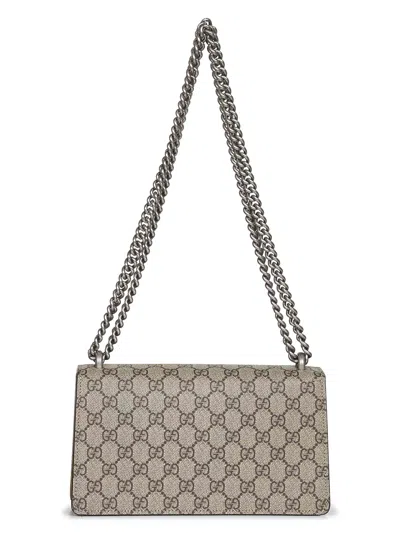 Gucci Beige Dionysus Medium Shoulder Bag In Multi
