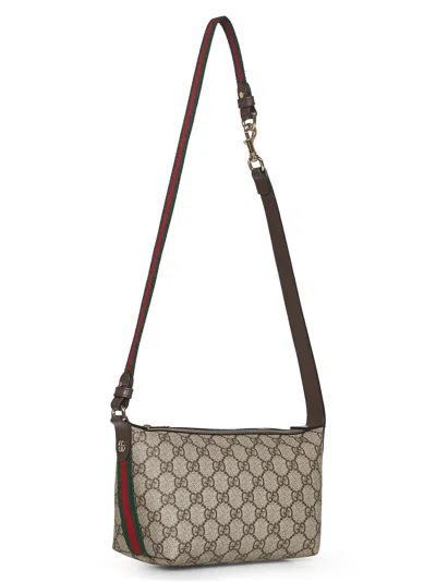 Gucci Women Beige Ophidia Mini Shoulder Bag