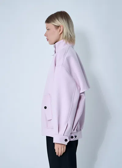 Gucci Women Cotton Canvas Delavé Bomber Jacket