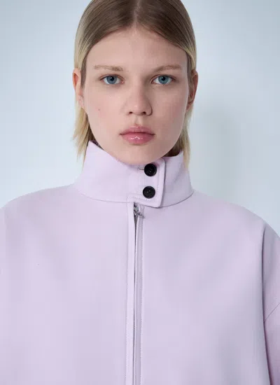 Gucci Women Cotton Canvas Delavé Bomber Jacket