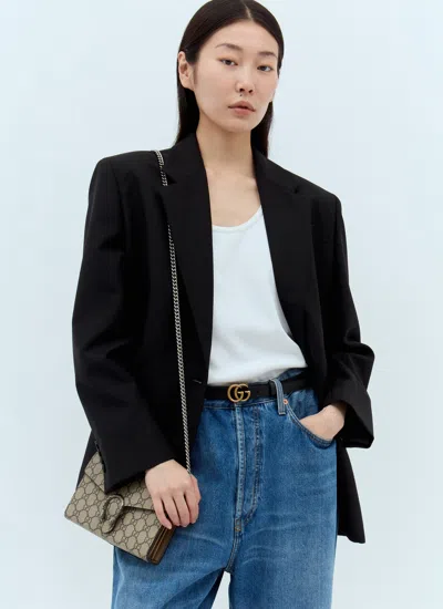 Gucci Women Gg Marmont Thin Belt