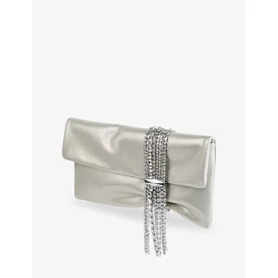 Jimmy Choo Medium Zandra Crystal-embellished Clutch Bag
