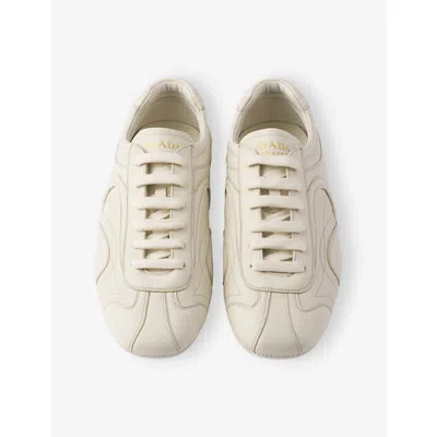 Prada Montecarlo Re-edition 2005 Antiqued Nappa Leather Sneakers