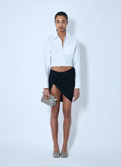 Jacquemus Women La Mini Jupe Skirt In Black