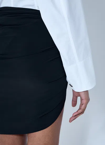 Jacquemus Women La Mini Jupe Skirt In Black