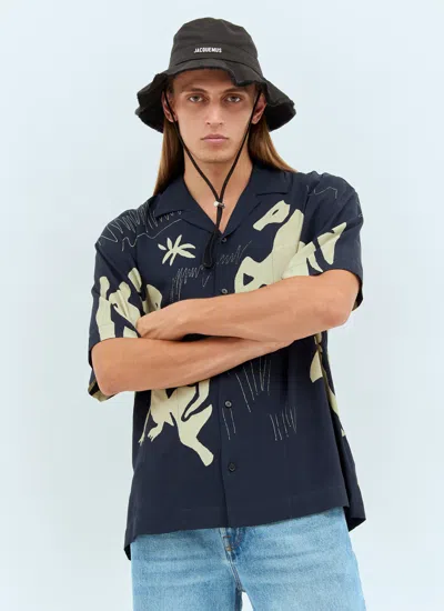 Jacquemus Le Bob Artichaut Hat In Black