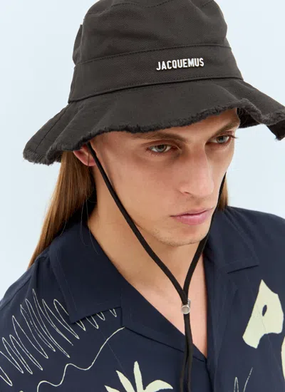 Jacquemus Le Bob Artichaut Hat In Black