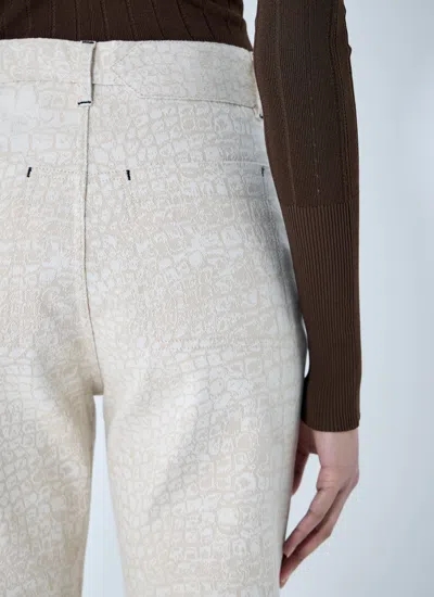 Jacquemus Women Le De Nimes Jeans In White