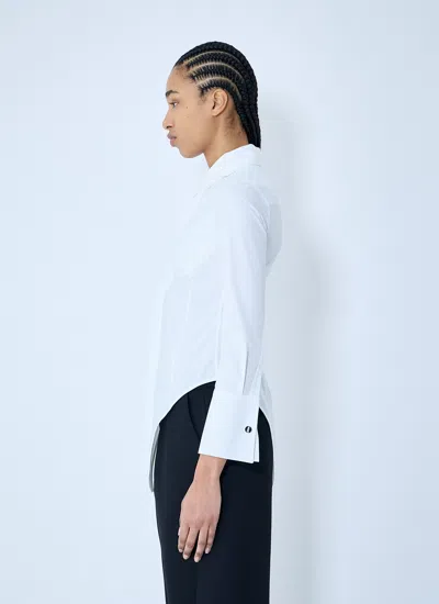 Jean Paul Gaultier Women Corset Shirt In White