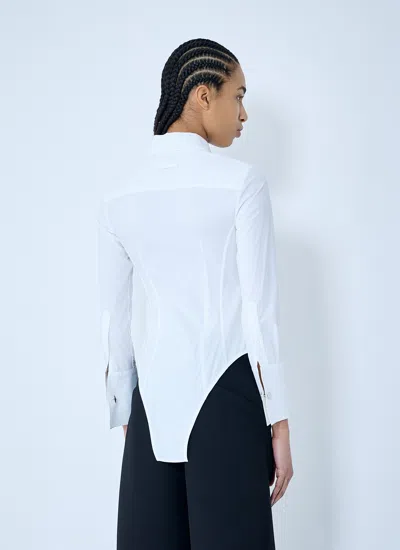 Jean Paul Gaultier Women Corset Shirt In White
