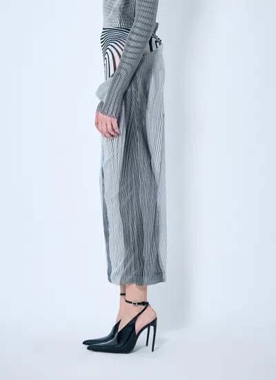 Jean Paul Gaultier The Draped Body Morphing Maxi Skirt