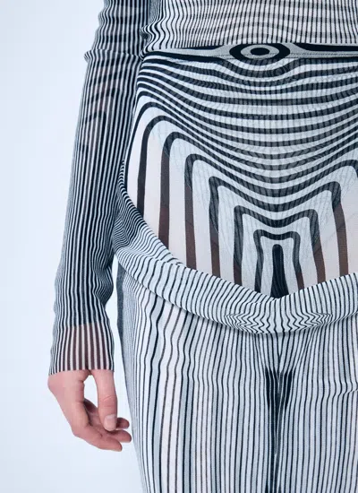 Jean Paul Gaultier The Draped Body Morphing Maxi Skirt