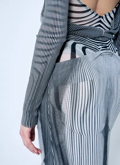 Jean Paul Gaultier The Draped Body Morphing Maxi Skirt