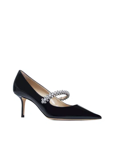 Jimmy Choo Women Bing 65 Crystals Patent Leather Pumps