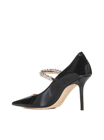 Jimmy Choo Women Bing Crystals Patent Leather Pumps
