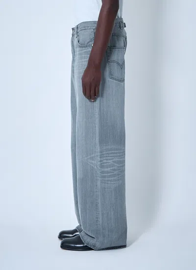 Junya Watanabe Men Five-pocket Jeans In Gray