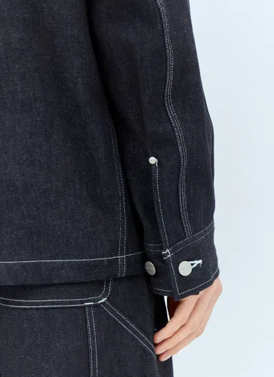 Junya Watanabe Carhartt Jacket With Collared Design And Multiple Pockets In Blue