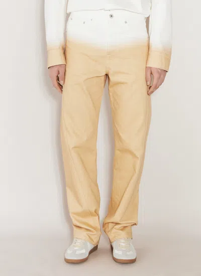 Lanvin Twisted Pants With A Gradient Effect