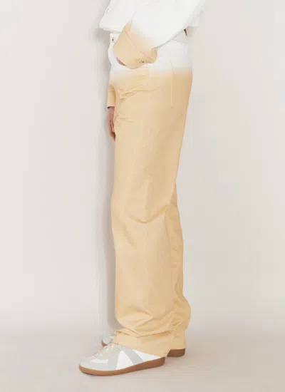 Lanvin Twisted Pants With A Gradient Effect