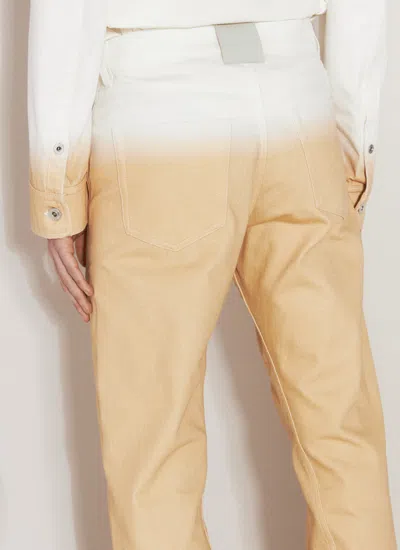 Lanvin Twisted Pants With A Gradient Effect