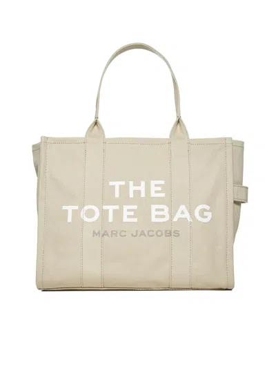 Marc Jacobs Women Beige The Canvas Large Tote Bag