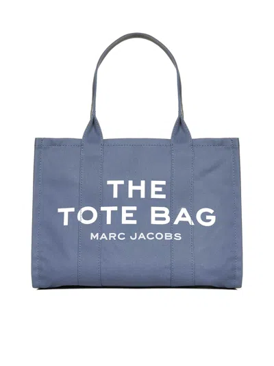 Marc Jacobs Women Blue The Canvas Large Tote Bag
