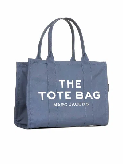 Marc Jacobs Women Blue The Canvas Large Tote Bag