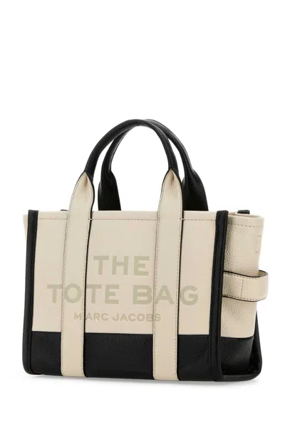 Marc Jacobs White The Colorblock Small Tote Bag