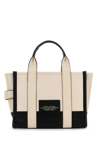 Marc Jacobs White The Colorblock Small Tote Bag