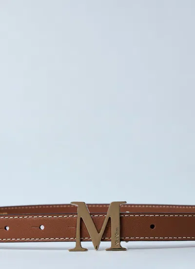 Max Mara Women Logo Plaque Belt