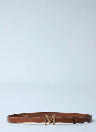 Max Mara Women Logo Plaque Belt