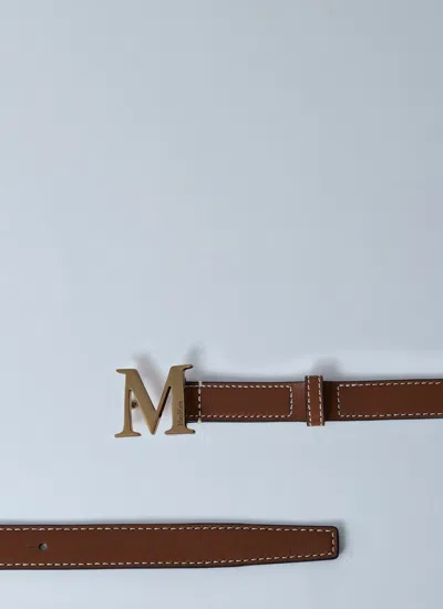 Max Mara Women Logo Plaque Belt