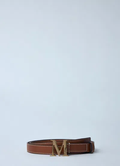 Max Mara Women Logo Plaque Belt