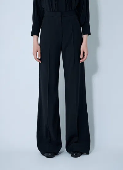 Max Mara Women Tailored Wool Pants In Black