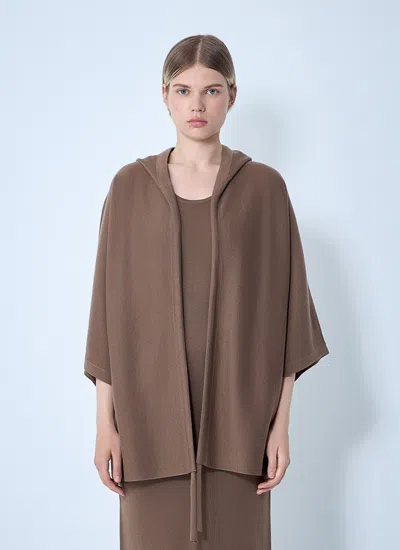 Max Mara Women Wool Cardigan In Brown