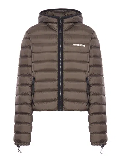 Miu Miu Long Sleeve Cotton Coat