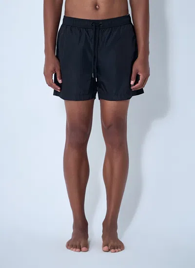 Moncler Swim Boxer Shorts In Blue