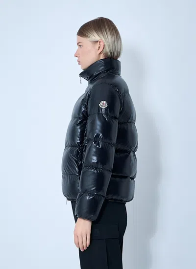 Moncler Women Abbadia Short Down Jacket In Black