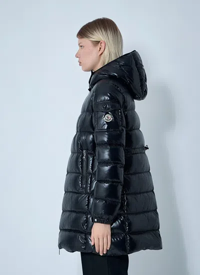 Moncler Women Courcelles Long Down Coat In Black