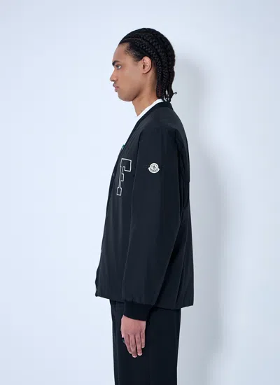 Moncler X Frgmt Hiroshi Fujiwara Men Anise Bomber Jacket In Blue