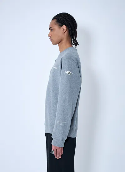 Moncler X Frgmt Hiroshi Fujiwara Men Logo Motif Sweatshirt In Blue