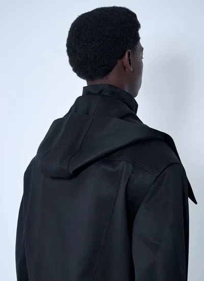Mugler Men Heavy-duty Cotton Jacket In Black