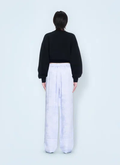 Off-white Off White Women Jewel Mini Arrow Crop Sweatshirt In Black